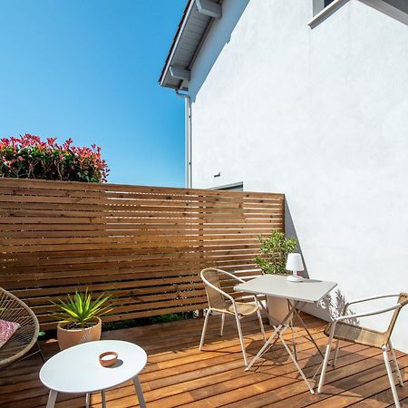 Studio Cocon Enea Bidart, Terrasse Et Parking Exterior foto